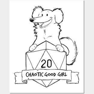 Chaotic Good Girl Posters and Art